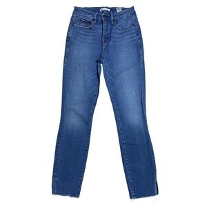 Good American Good Legs Side Slit High Rise Skinny Jeans - Size 2/26